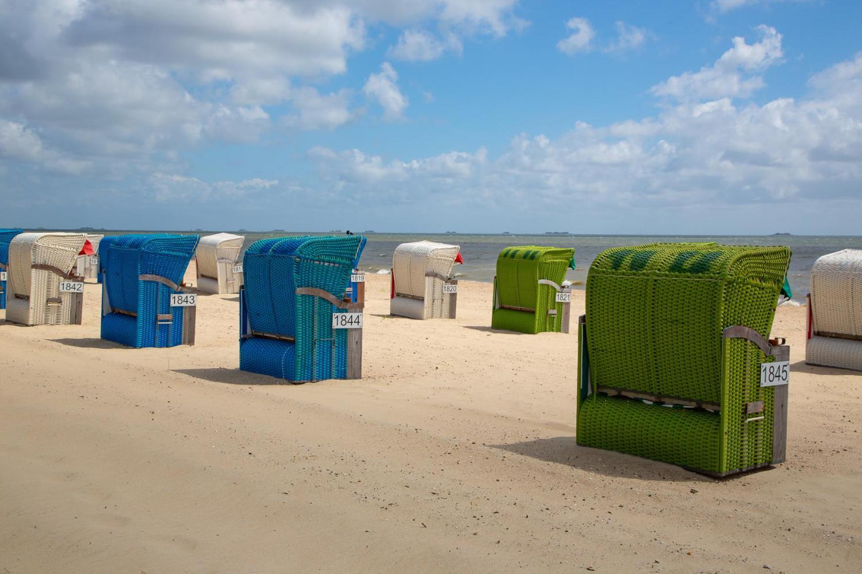 Wohnen Am Suedstrand - Ferienwohnung 0 3 Wyk auf Föhr Eksteriør billede